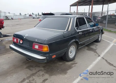 1984 BMW 733 I from USA, damaged, VIN WBAFF7401E7397791